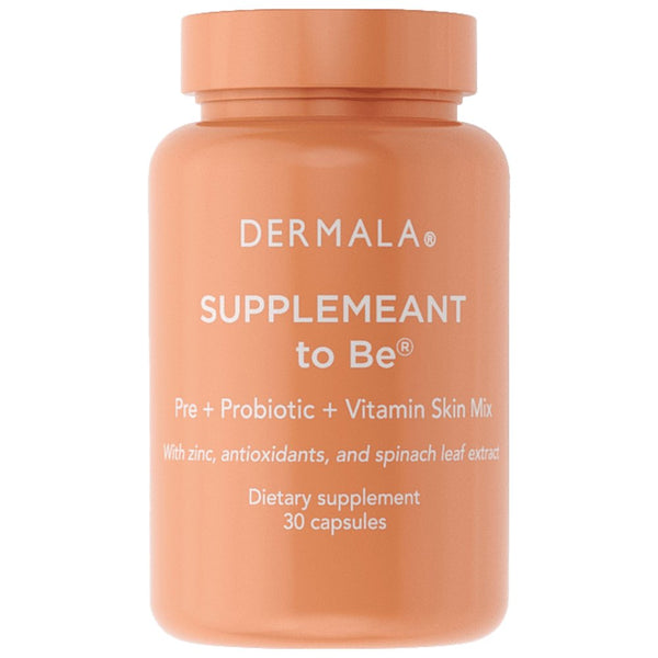 Dermala #FOBO SUPPLEMEANT to Be, Acne Pills with Zinc, Prebiotics, Probiotics & Vitamin | Get Clear, Acne-Free, Radiant Skin through Balancing Your Gut