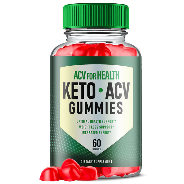 (1 Pack) ACV for Health Keto ACV Gummies - Energy & Focus Boosting Dietary Supplements for Weight Management & Metabolism - Fat Burn - 60 Gummies