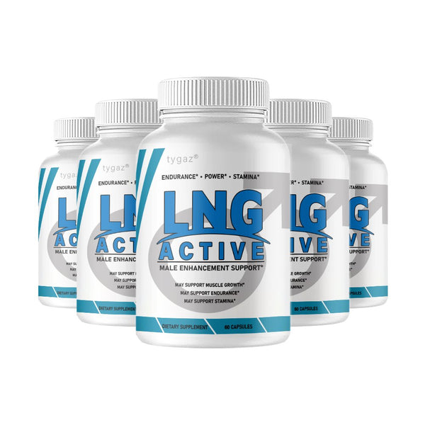 (5 Pack) LNG Active - LNG Active Male Capsules