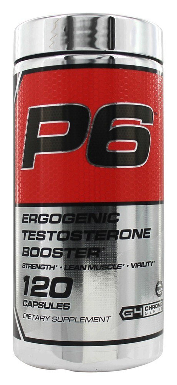 Cellucor P6 Ergogenic Testosterone Booster, Test Booster, 120 Ct