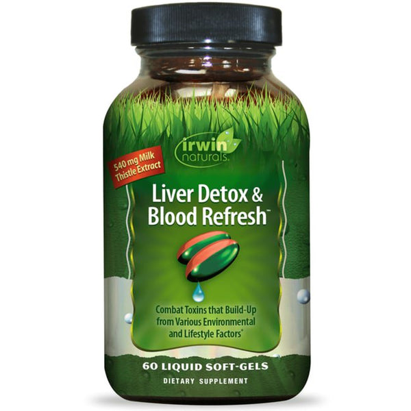 Irwin Naturals Liver Detox & Blood Refresh 60 Sgels