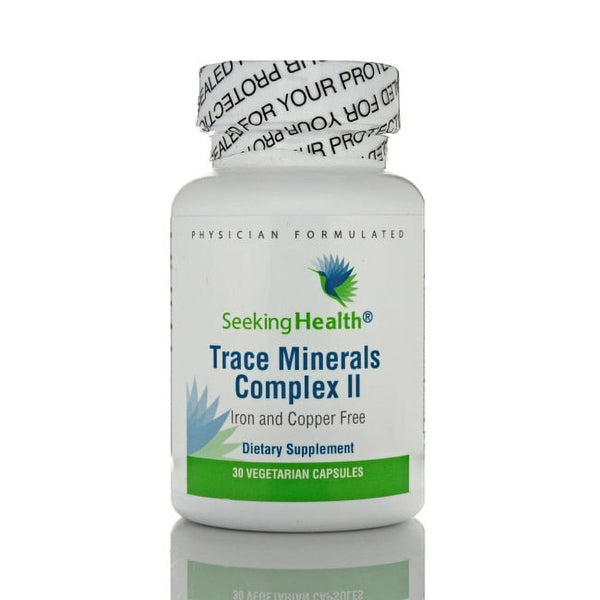 Seeking Health Trace Minerals Complex II, Iron/Copper Free, 30 Ct