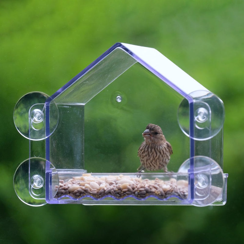 Nature'S Way Clear View Window Bird Feeder