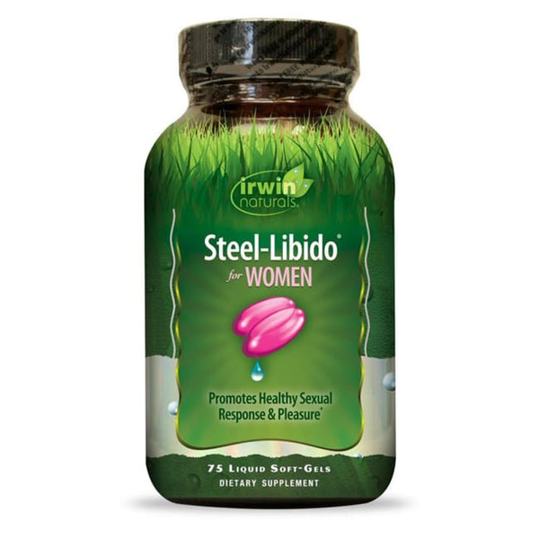 Irwin Naturals - Steel-Libido for Women, Dietary Supplement, 75 Liquid Softgels