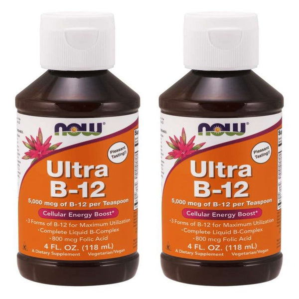 Now Foods - 4 Fl Oz Ultra B12 Liquid (Pack of 2)