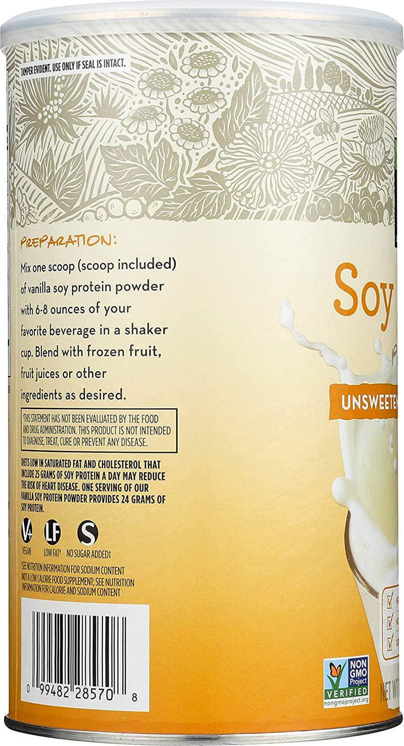 365 Everyday Value, Soy Protein Powder, Unsweetened Vanilla Flavor, 15.63 oz