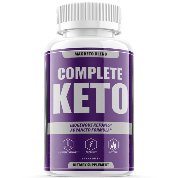 (1 Pack) Complete Keto - Keto Complete Diet Pills Capsules Supplement, Complete Ketogenic Diet for Beginners, Ketones Slim Pills for Energy, Focus - Ketones for Men Women - 60 Capsules