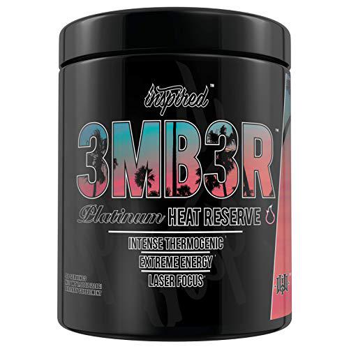 3MB3R Platinum Heat Reserve by Inspired Nutraceuticals | Intense Thermogenic x Extreme Energy x Laser Focus (Malibu Breeze)