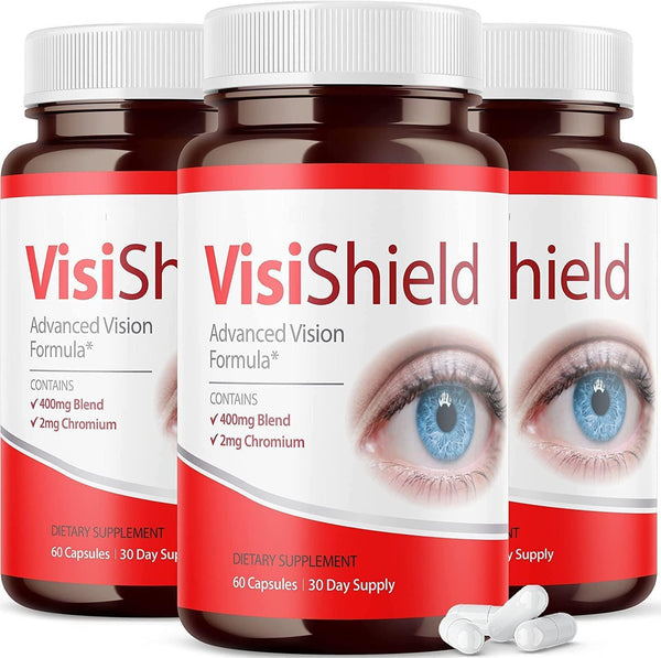(3 Pack) Official VisiShield Advanced Formula, 3 Bottle Package