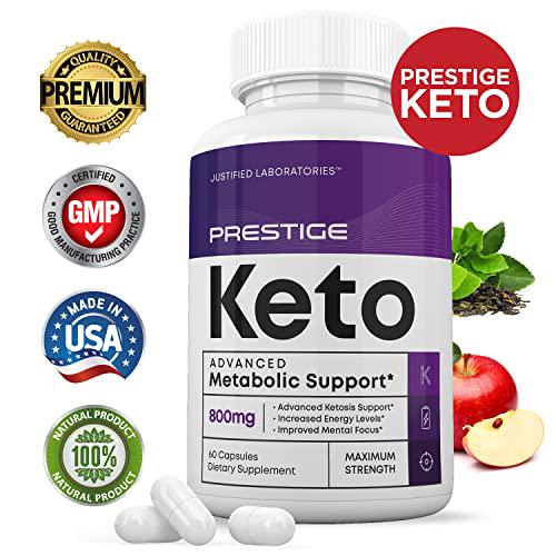 (3 Pack) Prestige Keto Pills Includes Apple Cider Vinegar goBHB Exogenous Ketones Advanced Ketogenic Supplement Ketosis Support for Men Women 180 Capsules