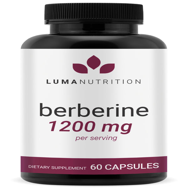 Berberine 1200Mg - Blood Sugar Support Supplement - Luma Nutrition