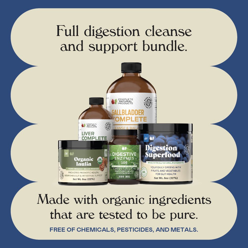 Digestion and Gut Health Bundle - Full Detox and Digestive Balance Cleanse