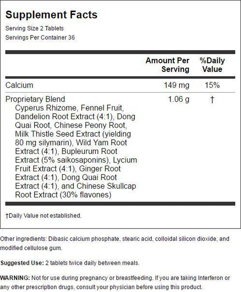 Planetary Ayurvedics Bupleurum Liver Cleanse 530 Mg 72 Tabs