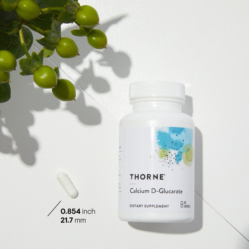 Thorne Calcium D-Glucarate, to Enhance Liver Health, 90 Capsules