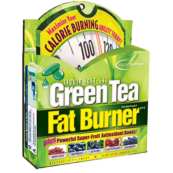 Applied Nutrition Green Tea Fat Burner Weight Loss Pills, 30 Ct