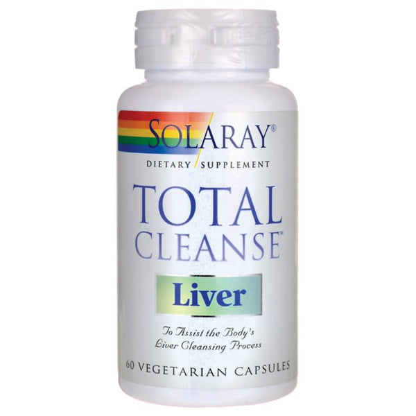 Solaray Total Cleanse Liver | Milk Thistle, Dandelion & More for Healthy Cleansing Support | 30 Servings | 60 Vegcaps