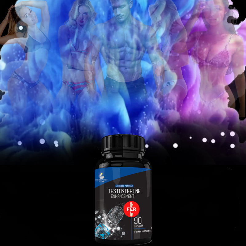 Testosterone Booster for Men Male Enhancement Pharmacist Recommended by Research Labs. 180 Capsules with Zinc, Tribulus, Horny Goat Weed, Tongkat Ali, Saw Palmetto, Test Booster. Boosts Drive Energy