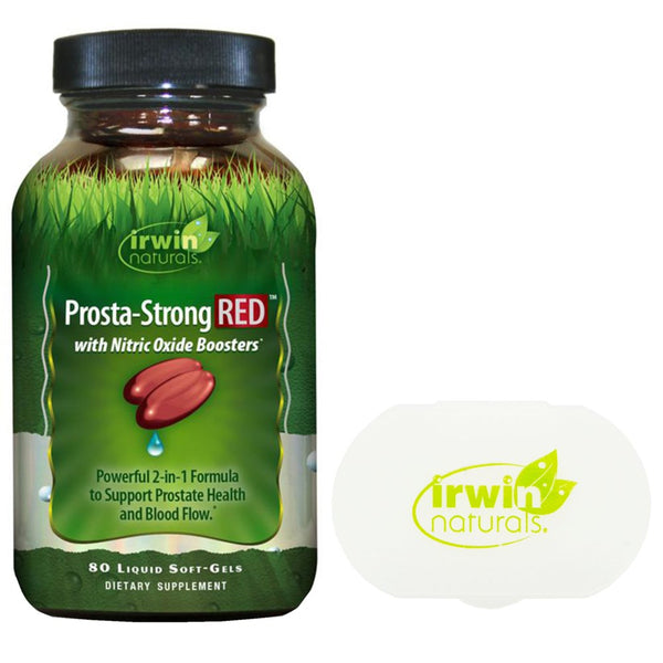 Irwin Naturals Prosta Strong RED Support Prostate Health and Blood Flow - 80 Ct