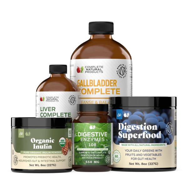 Digestion and Gut Health Bundle - Full Detox and Digestive Balance Cleanse