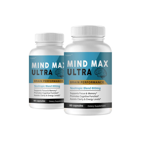 (2 Pack) Mind Max Ultra - Mind Max Ultra Nootropic Blend
