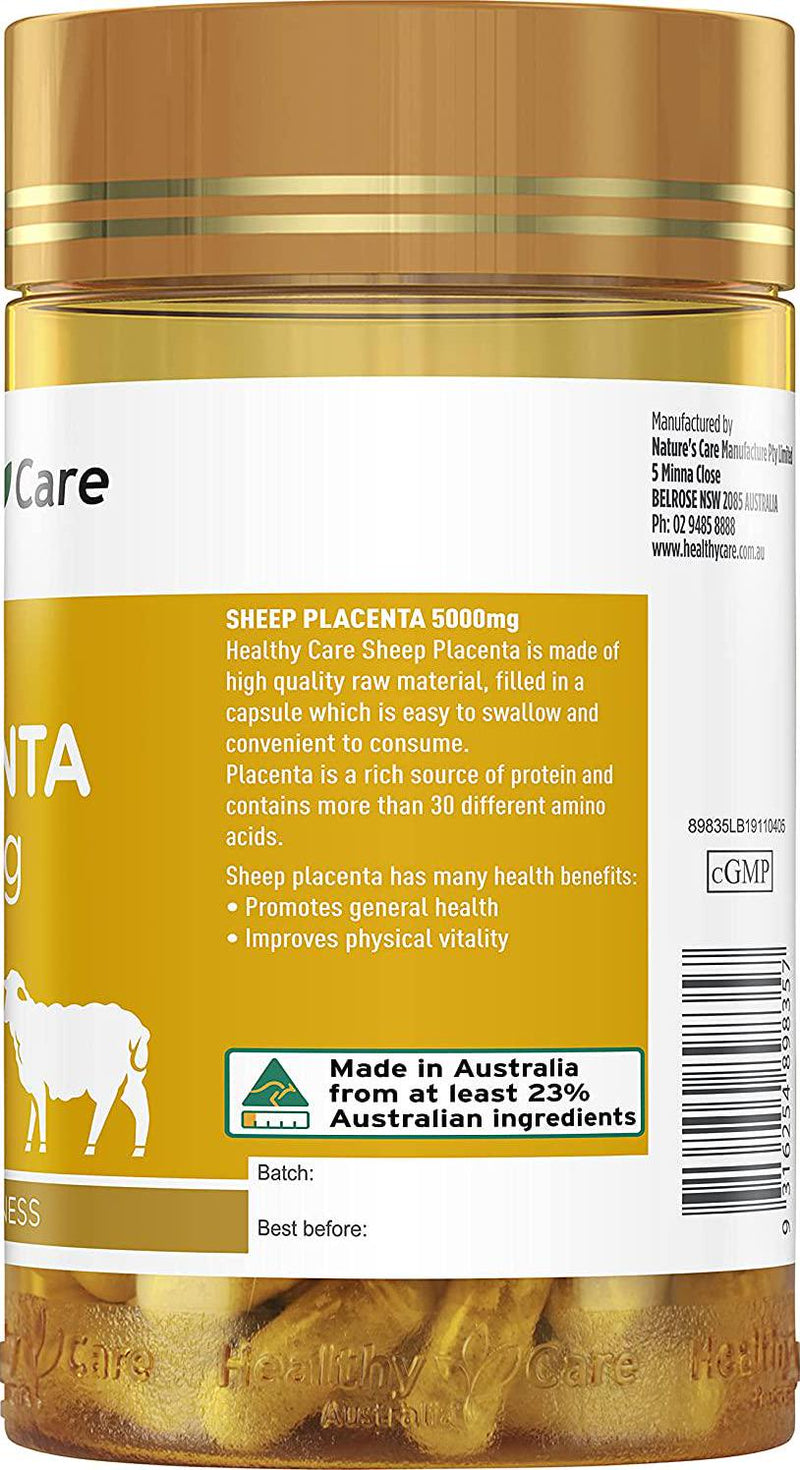 5000mg Sheep Placenta Capsules