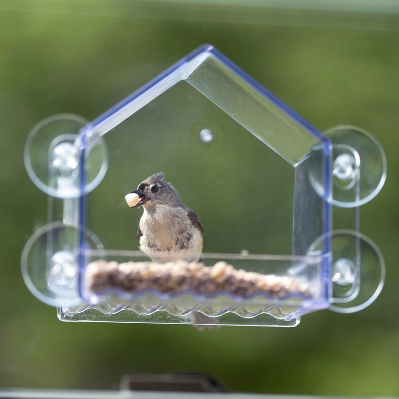 Nature'S Way Clear View Window Bird Feeder