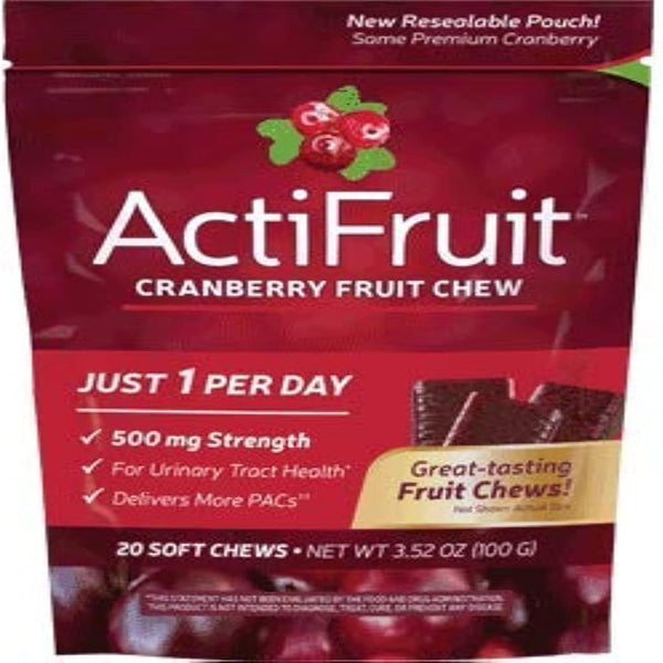 Enzymatic Therapy Actifruit™ 20 Soft Chews ( Multi-Pack)