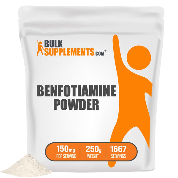 Bulksupplements.Com Benfotiamine Powder - Advanced Memory Supplement - Nerve Support Vitamin (250 Grams - 8.8 Oz)