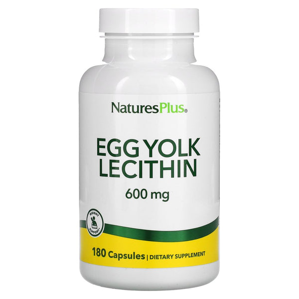 Nature'S plus Egg Yolk Lecithin, 300 Mg, 180 Capsules