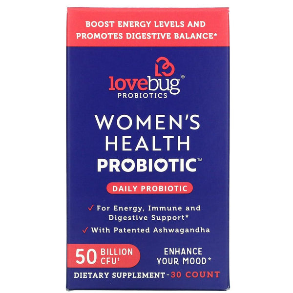 Lovebug Probiotics Women'S Health Daily Probiotic, 30 Count