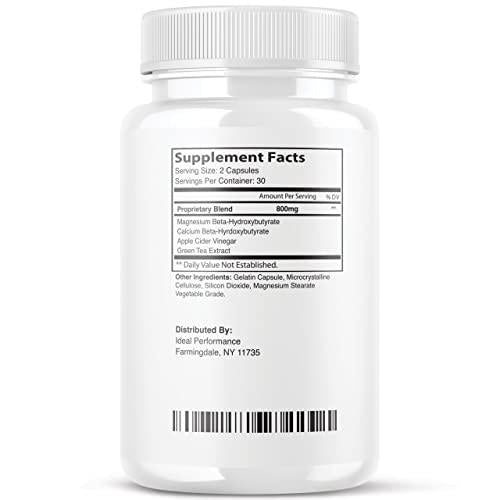 (5 Pack) Body Tone Keto Pills Advanced Pioneer Shark Formula 800 mg (300 Capsules)