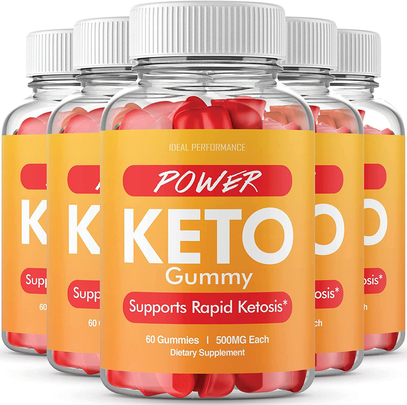 (5 Pack) Power Keto Gummies Shark Loss Tank Weight (300 Gummies)