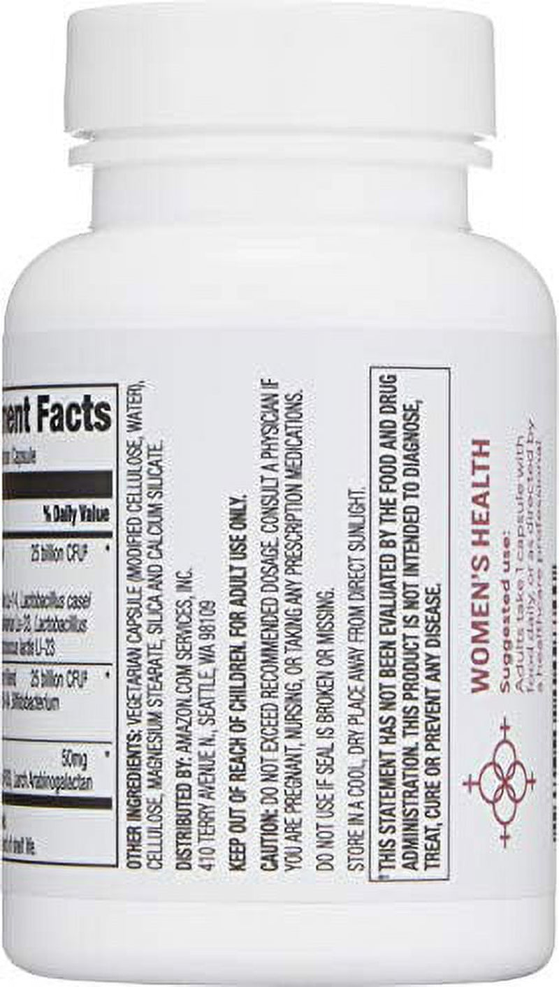 Revly One Daily Women'S Probiotic, Support Urinary Tract and Vaginal Health, 50 Billion CFU (7 Strains), Lactobaccilus and Bifidobacteria Blend, 30 Capsules, Satisfaction Guaranteed