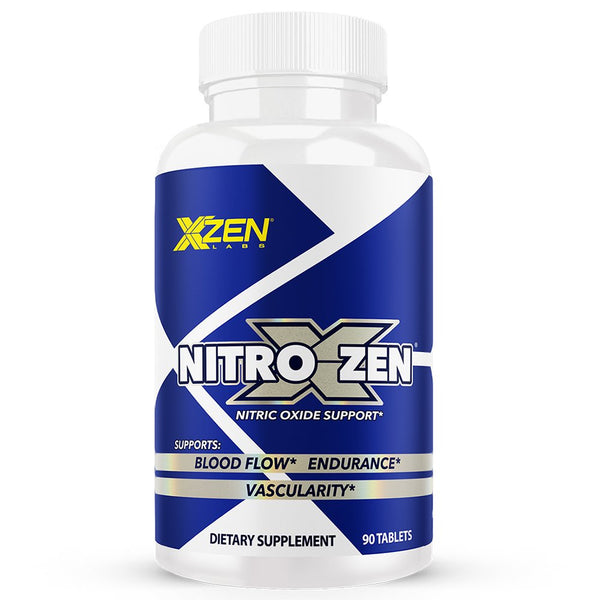 XZEN Nitroxzen Nitric Oxide Support Supplement Blood Flow & Circulation, Muscle Builder 90 Tablets