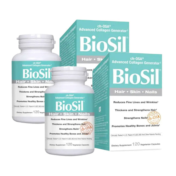 Biosil by Natural Factors Supports Healthy Growth and Strength ( 2 Pack )