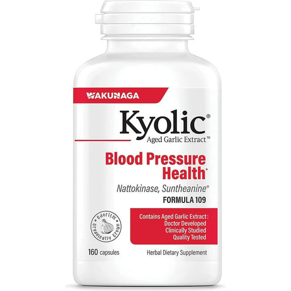 Kyolic Kyolic Aged Garlic Extract Blood Pressure Health Formula I09 - 160 Capsules