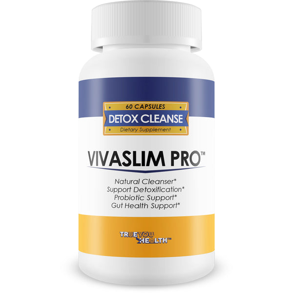 Vivaslim Pro - Premium Detox Cleanse Supplement - Natural Formula with Bonus Probiotics to Rejuvenate Your Body - Support Energy, Vitality, Weight Loss - Aid Gut Health & Digestive Health