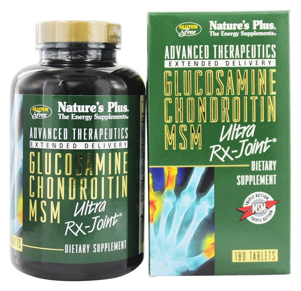 Nature'S plus - Glucosamine Chondroitin MSM Ultra Rx-Joint - 180 Tablets