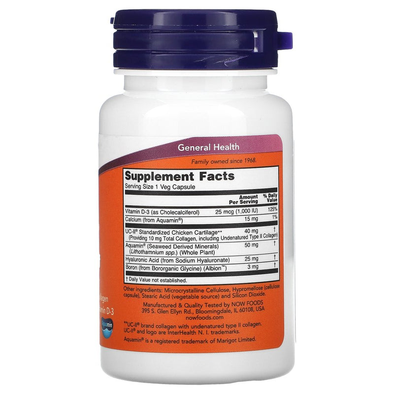 NOW Foods Advanced UC-II Joint Relief, 60 Veg Capsules