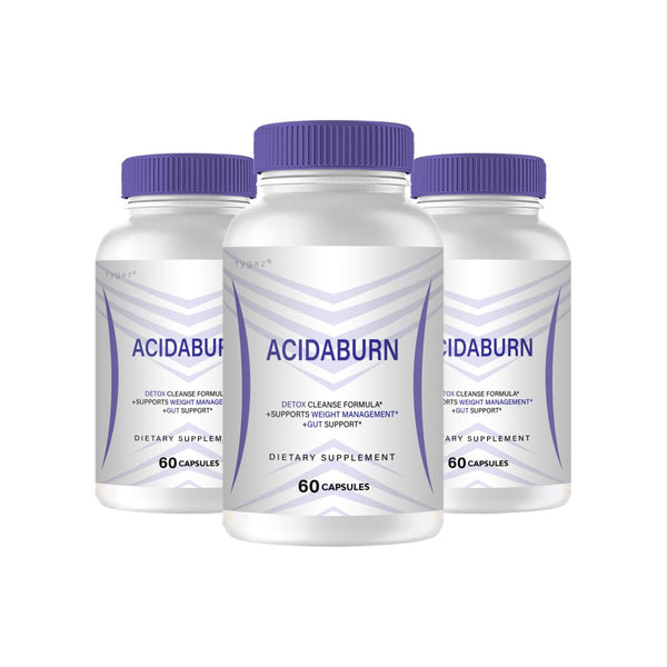 (3 Pack) Acidaburn Capsules - Acida Burn Advanced Capsules