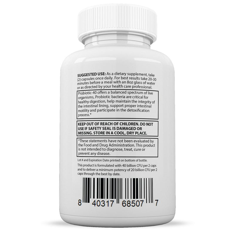(10 Pack) Best Breath Max 40 Billion CFU Probiotic Oral Support 600 Capsules