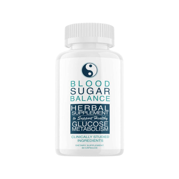 Blood Sugar Balance Herbal Supplement Glucose Metabolism 60 Capsules