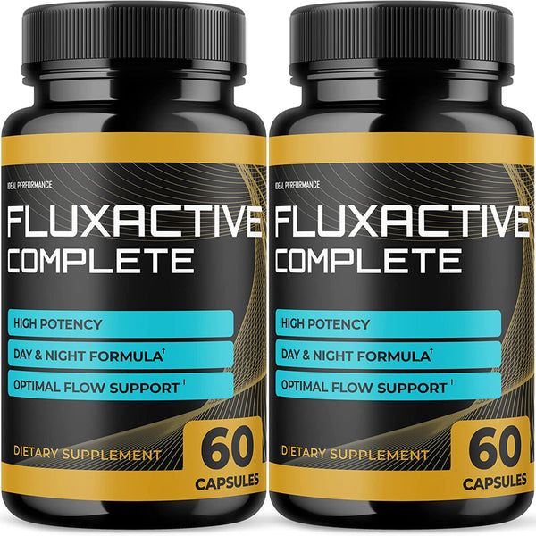 (2 Pack) Fluxactive Complete Package Fluxactive Complete for Prostate Health Flu