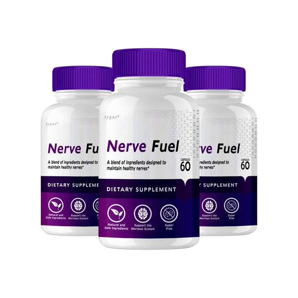 (3 Pack) Nerve Fuel - Nerve Fuel Natural Nerve Supplement Support