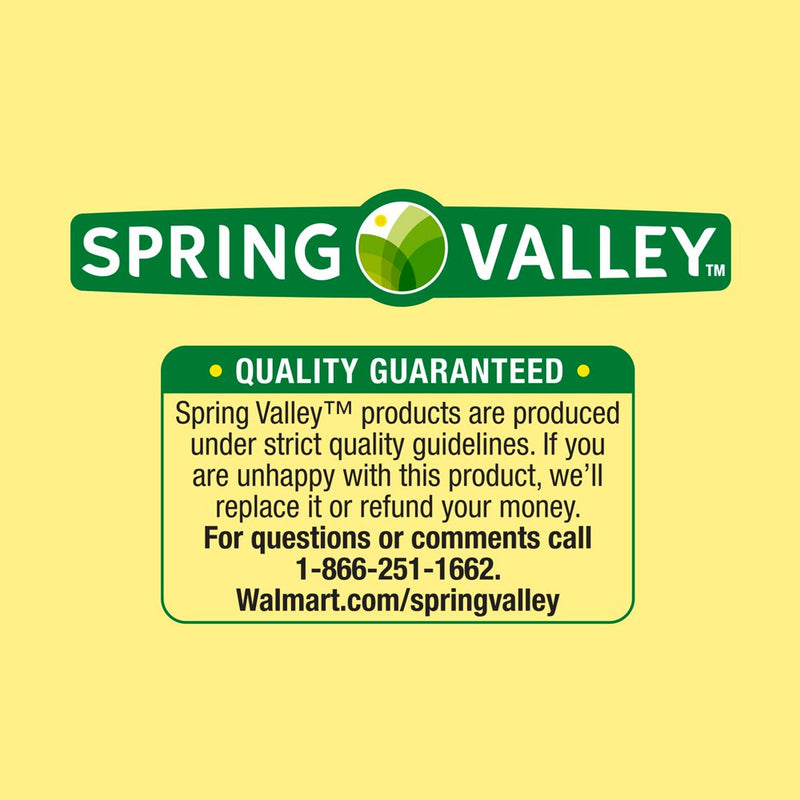 Spring Valley Calcium plus Vitamin D3, Dietary Supplement, 150 Mini Softgels
