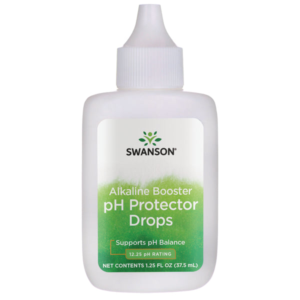 Swanson Dietary Supplements Alkaline Booster Ph Protector Drops 1.25 Fl Oz Liquid