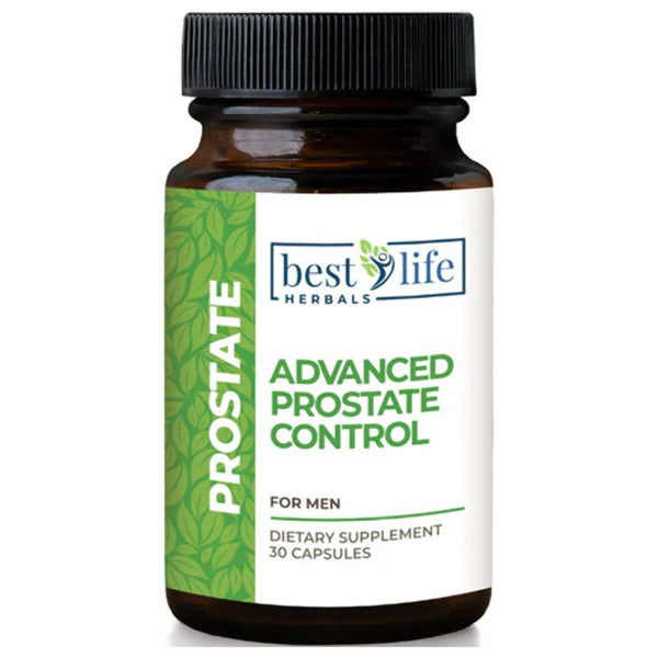 Advanced Prostate Control Supplement with Saw Palmetto for Men Experiencing Enlarged Prostate, Frequent Urination, Overactive Bladder -1 Bottle