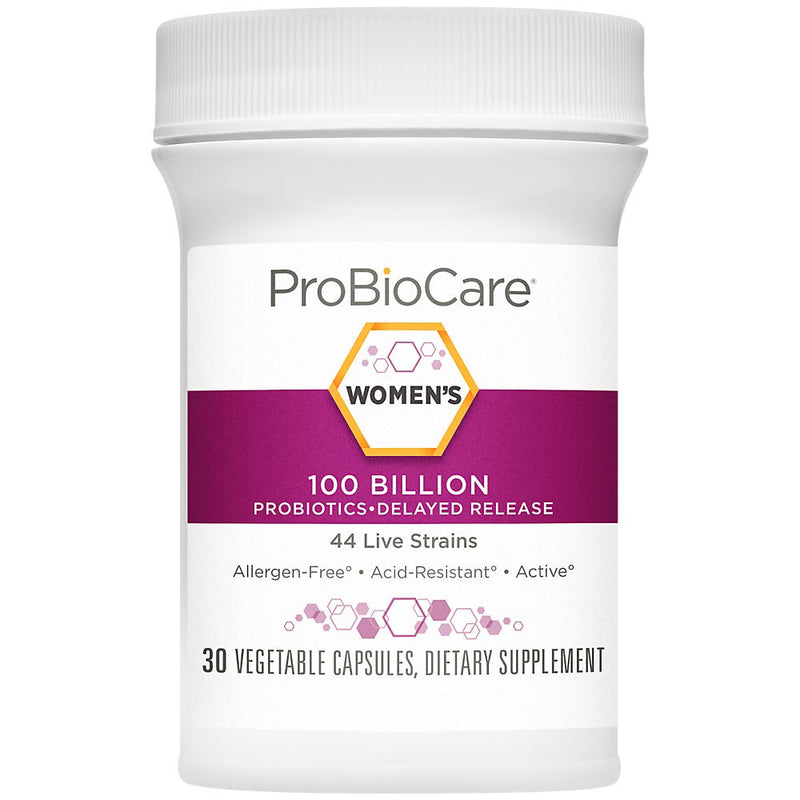 Probiotic for Women - 100 Billion Cfus - Supports Digestive & Vaginal Health (30 Vegetable Capsules)