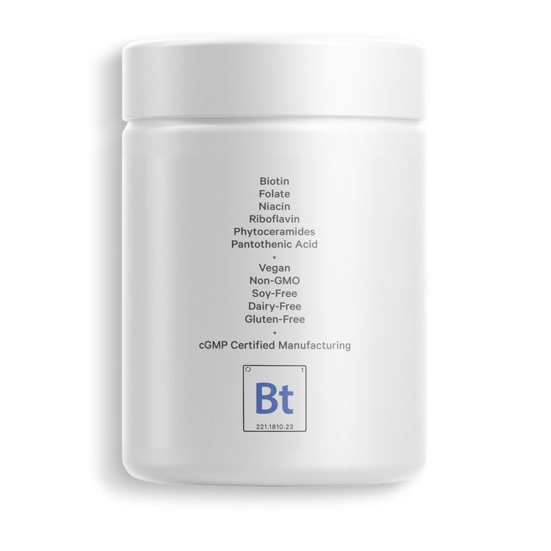 Codeage Beauty Tonic, 1500Mcg of Biotin per Serving, Astaxanthin, Vegan Collagen Food Blend, Non-Gmo, 90 Ct