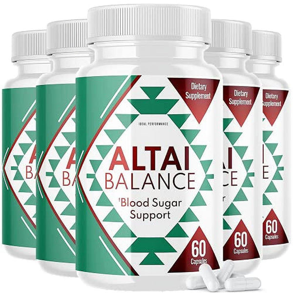 (Official) Altai Balance Blood Sugar Support Pills (5 Pack)